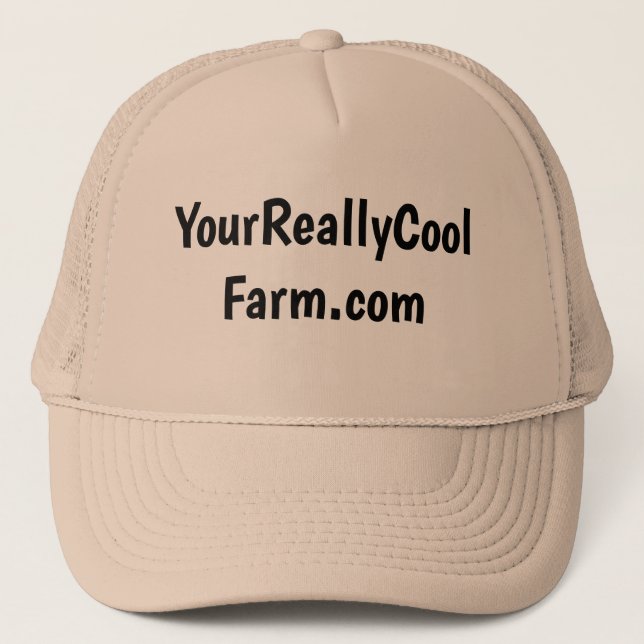 farm promotion, farm, ranch, farmer's gift trucker hat (Front)