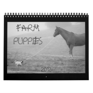 Farm Puppies Calendar