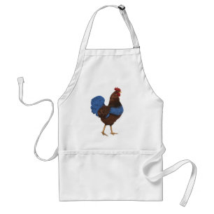 Farm Rooster Painting Standard Apron