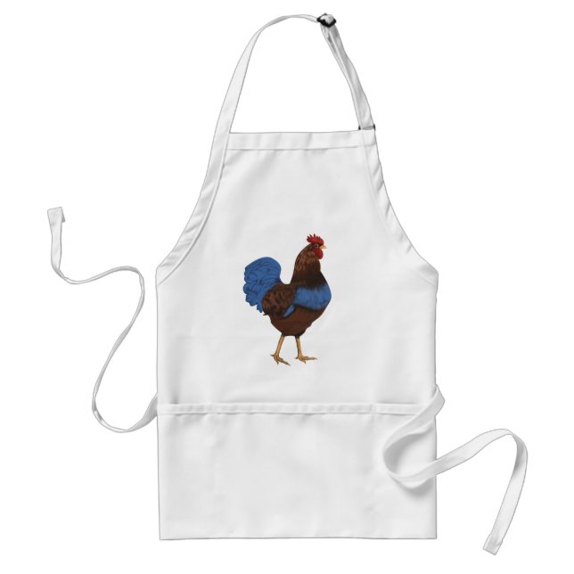 Farm Rooster Painting Standard Apron (Front)