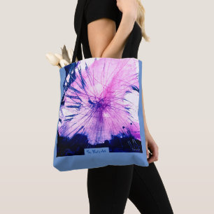 FARM ROSE & BLUE TASCHE TOTE BAG