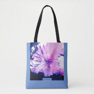 FARM ROSE & BLUE TOTE BAG