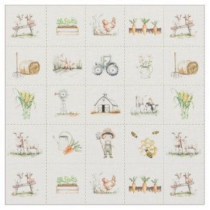 Farm Rural living Fabric