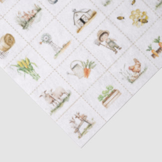 Farm Rural living Tissue Paper