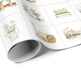 Farm Rural living Wrapping Paper