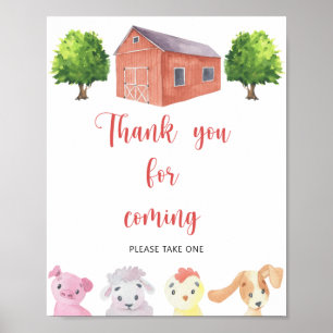 Farm - Thank you for coming Poster