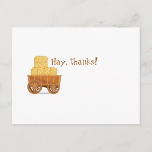 Farm Thank You Postcard