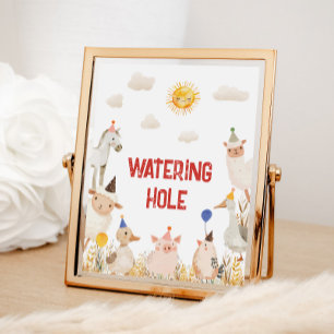 Farm Themed Gifts Birthday Sign