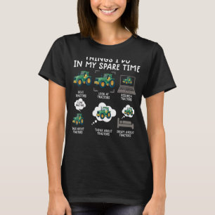 Farm Things I Do  Tractor  For Kids Farmer 1 T-Shirt