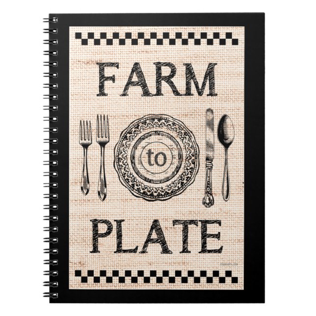 FARM TO PLATE NOTEBOOK (Front)