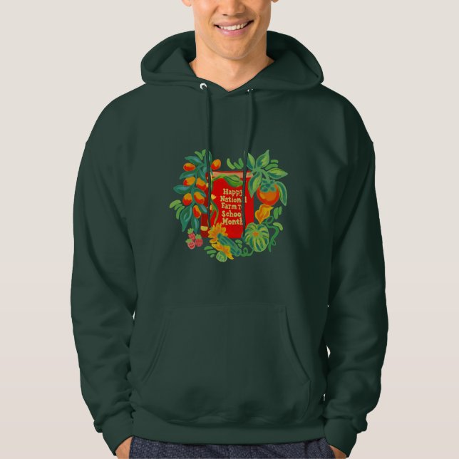 Farm to School Month Hoodie  (Front)