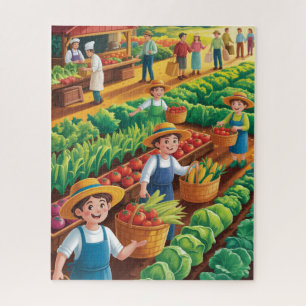 Farm-to-table harvest Puzzle