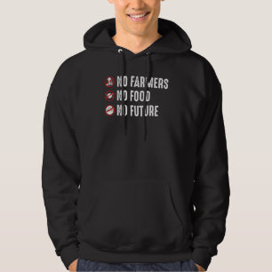 Farm Tractor Farmer Agricultural Farming Hoodie