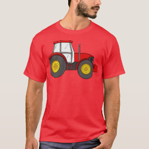 Farm Tractor Farmer Funny Women Rider T-Shirt