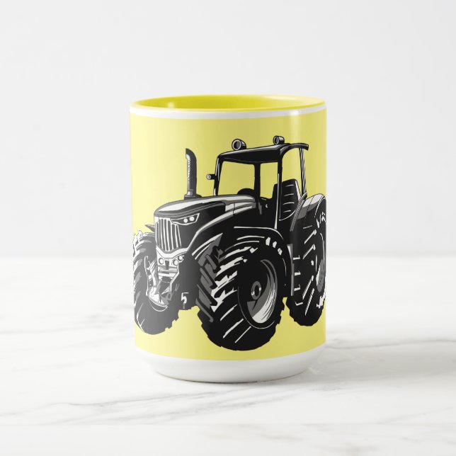 Farm Tractor Perfect Farmer's Machine Design Mug (Center)