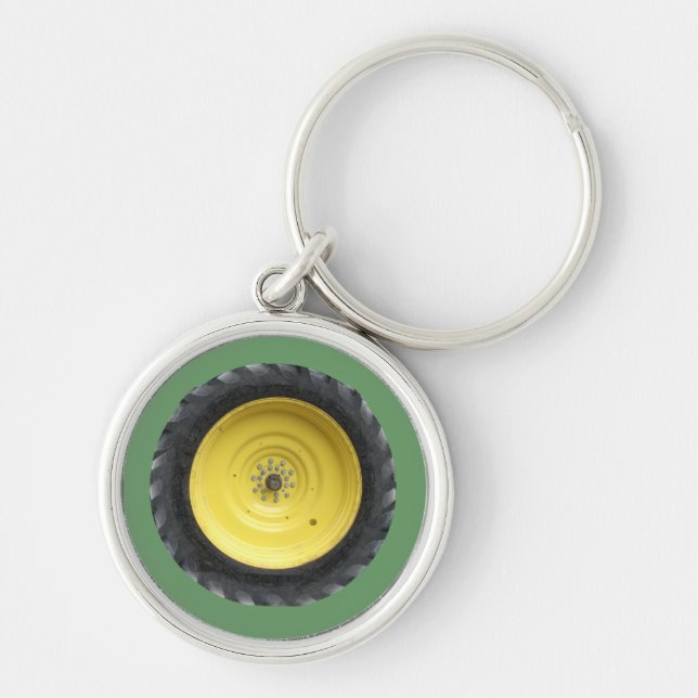 Farm Tractor Wheel Series Key Ring (Front)