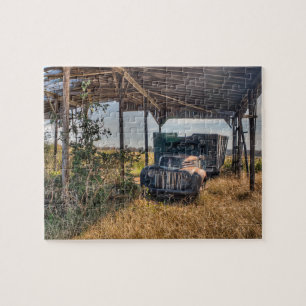 Farm Truck Out Of Order Jigsaw Puzzle