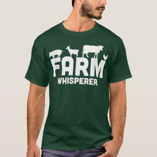 Farm Whisperer Farmer Animal Country T-Shirt