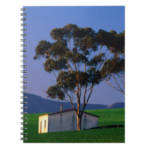 Farm Worker's Cottage And Wheat Fields, Overberg Notebook