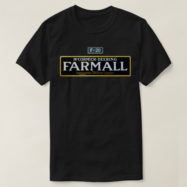 Farmall  T-Shirt (Design Front)