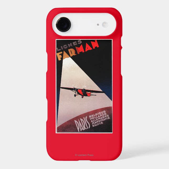 Farman Airlines Farman 300 Monoplane Promo Poste Case-Mate iPhone Case (Back)