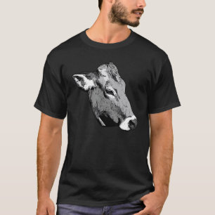 Farmer animal graphic design head imprint motif wi T-Shirt
