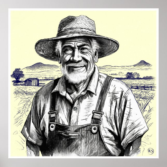 Farmer - Archival Art Print (Front)