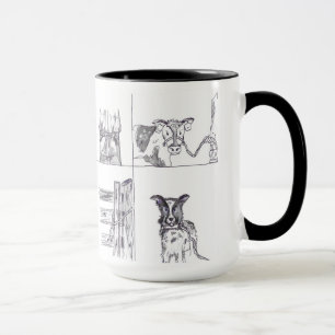 Farmer Baler Twine Mug