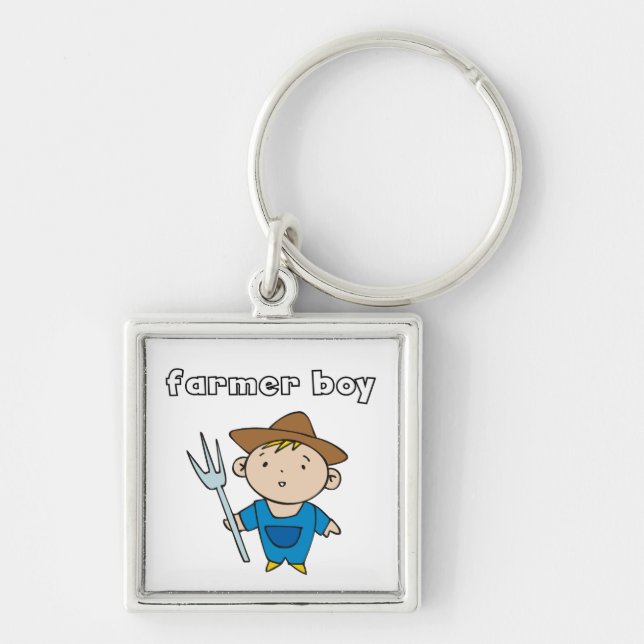 Farmer Boy Key Ring (Front)