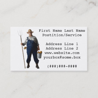Farmer Business Card