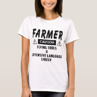 farmer caution flying tools offensive language lik