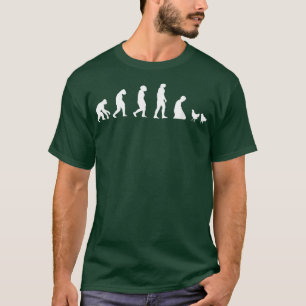 Farmer Chicken Evolution Farmer Rooster Hen Chick T-Shirt