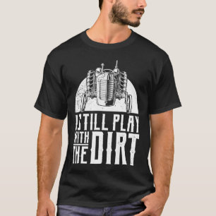 Farmer Chicken Farm Goat Farming 4rt1k T-Shirt