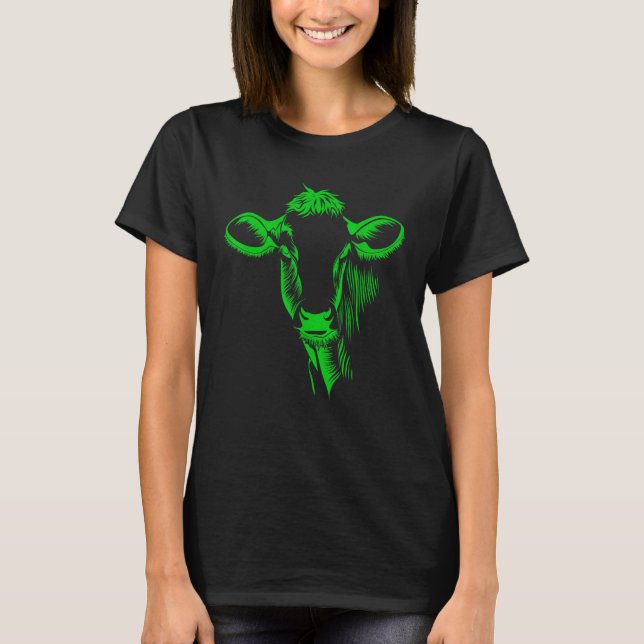 Farmer Cow Cows Cattle Milk Farmer Agriculture T-Shirt (Front)