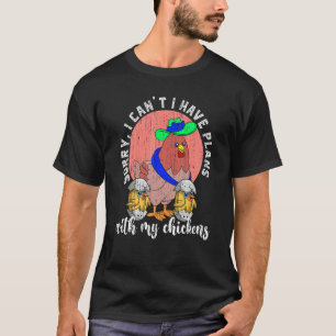 Farmer Cute Farm Animal Poultry Bird Hen Chicken T-Shirt
