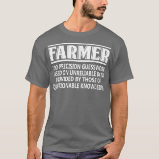 Farmer Definition Funny Farming Gift  T-Shirt