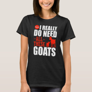 Farmer Farm Animal Goat Farming Goat T-Shirt