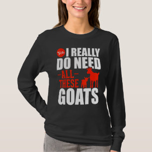 Farmer Farm Animal Goat Farming Goat T-Shirt