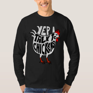 Farmer Farm Gif Chicken T-Shirt