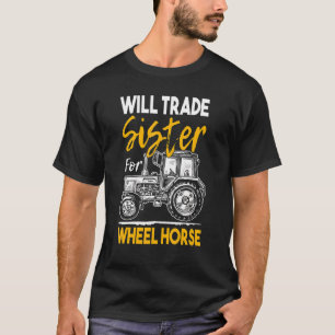 Farmer Farming Tractor T-Shirt