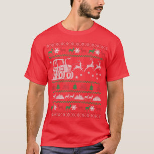 Farmer Farming Ugly Christmas Sweater For Farmer