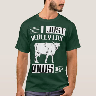 Farmer Gift Idea Animal Cow T-Shirt