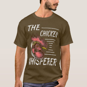 Farmer Gift Idea For Chicken Owner Funny Farming T-Shirt