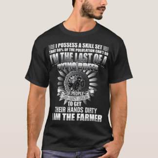 Farmer Gift Tractor Farm Livestock Farming T-Shirt