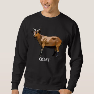 Farmer Goat Farm Animal Sweatshirt