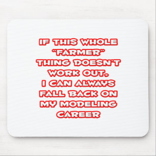 Farmer Humour ... Modelling Career Mouse Pad