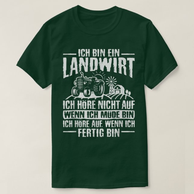 Farmer  I'm a farmer I don't stop  T-Shirt (Design Front)