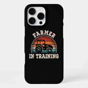 Farmer in Training Tractor Funny Farming Boys Girl iPhone 16 Pro Max Case