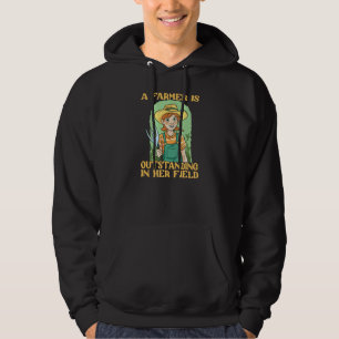 Farmer Matching Couples Definition for Women Hoodie