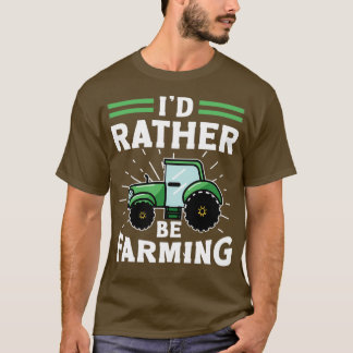 Farmer Outfit for Men Dad Farming Gift  (3)  T-Shirt